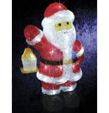 Père no Ğl lumineux - h 38 cm - décoration extérieur