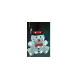 Bonhomme de neige lumineux - h 31 cm - décoration extérieur