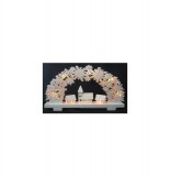 Village lumineux - 8 led - h 21 cm