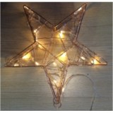 Etoile de no Ğl - 25 cm - métal