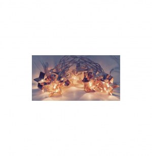 Guirlande led - etoile métal - décoration de no Ğl