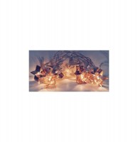 Guirlande led - etoile métal - décoration de no Ğl