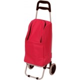 Chariot de course isotherme - 25 l - rose framboise