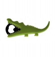 Ouvre bouteille décapsuleur - super croc vert