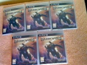 LOT DE 5 JEU PS3 DARKVOID , neuf emballé , en francais