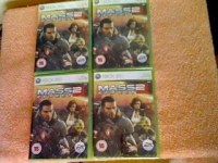 LOT DE 4 JEUX MASS EFFECT 2 , neuf emballé , en anglais