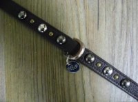 Lot 1 Laisse et 2 Colliers - Cuir Marron - Ht de Gamme.