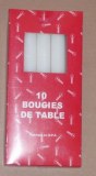 Bougies de table