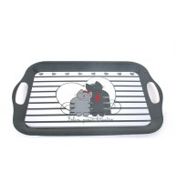 Plateau avec motifs chats - félin