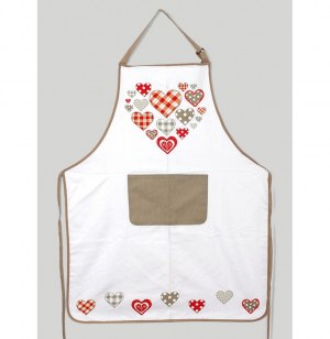 Tablier de cuisine en coton- anicette - linge de cuisine chats