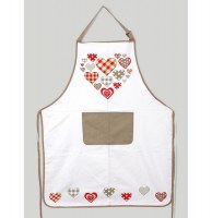 Tablier de cuisine en coton- anicette - linge de cuisine chats