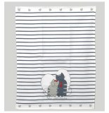 Torchon avec motifs chats - félin