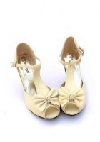 Vente en gros   Escarpins ouverts satinés