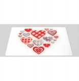 Planche à découper - coeur - 20 x 30 cm