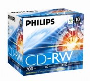Vends CD-RW 80 Philips x10