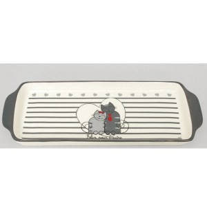 Plat à cake motifs chats - félin