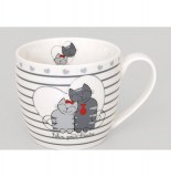 Tasse avec motifs chats - félin