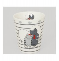 Verre avec motifs chats - félin
