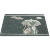 Planche à découper avec motifs chats - umbrella