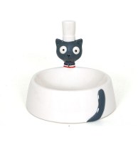 Gamelle avec tête de loup - cat