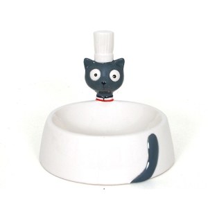 Gamelle avec tête de loup - cat