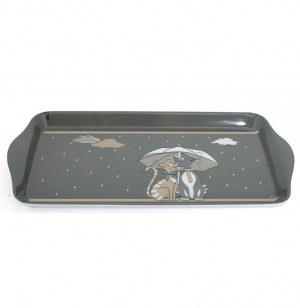 Plateau avec motifs chats - umbrella