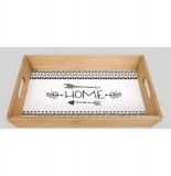 Plateau avec inscription "home" - wild