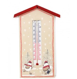 Thermomètre - romane - 24 x 14.5 cm