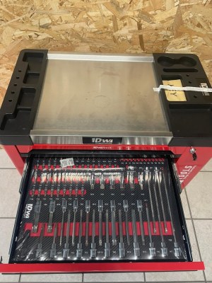 Servante d’atelier DW TOOLS 6 tiroirs + placard latéral