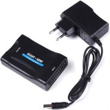 ADAPTATEUR PÉRITEL CONVERTISSEUR VERS HDMI AV EURO HD 1 B401