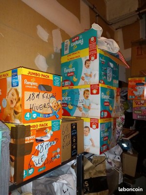 Gros lot de vetements bébés et enfants