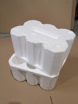 Emballage de bouteilles en polystyrène