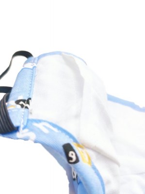 Masque de Protection enfant coton lavable filtres PM 2.5