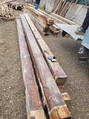 Eléments de charpente bois
