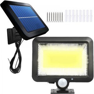 LAMPE EXTERNE AVEC PANNEAU SOLAIRE 100 LED Bg-1828A