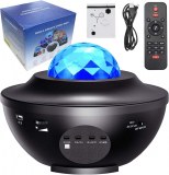 ÉCLAIRAGE DE PROJECTEUR STAR AVEC HAUT-PARLEUR ET TÉLÉCOMMANDE