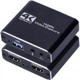 ADAPTATEUR VIDEOGRABBER HDMI 4K USB 3.0 POUR LA CAPTURE DE VIDÉO EN QUALITÉ 4K