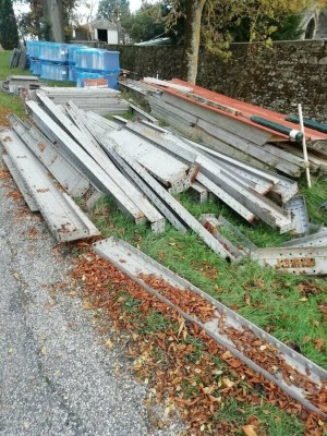 Plancher métallique industriel style Eiffel