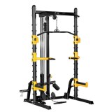 SQUAT MACHINE SMITH MULTIFONCTION SATURNIA. Produit Neuf sous emballage.