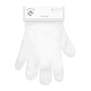 Gants jetables en feuille HDPE