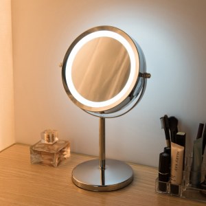 MIROIR LED COSMÉTIQUE DOUBLE FACE ILLUMINÉ CBM-12