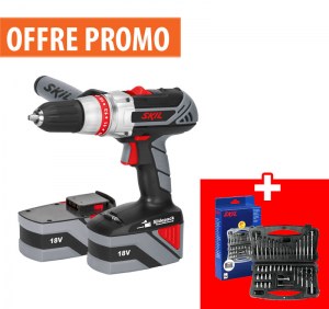 Perceuse visseuse sans fil à percussion SKIL