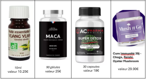 Lot compléments alimentaires