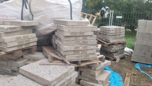 Dallage extérieur 60x60x8 cm