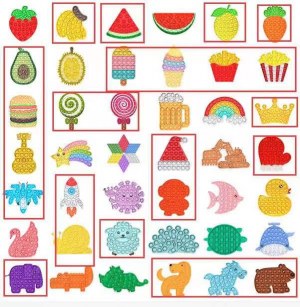 Pop It , bubble anti stress , jeux enfants et adultes .