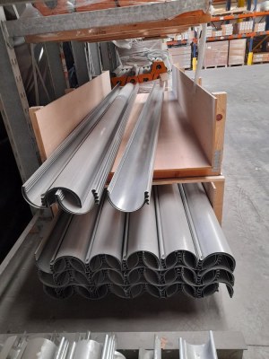 GOUTTIERE LYONNAISE 3318 EP0,65 AVEC PINCE 4M QUARTZ ZINC