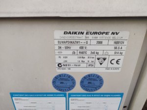 Groupe froid DAIKIN