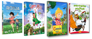 LOT DE DVD Neuf sous cello -enfants - famille