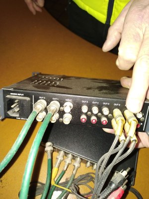 Amplifieur Sélecteur Répartiteur Vidéo Audio ECLER SVA et DVA 1-5C