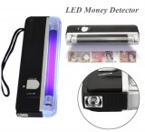 Lampe UV portable 2 en 1 détecteur de faux billets lampe de poche LED
